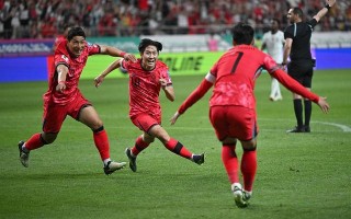 雷速官网-韩国国家队艰难晋级，展现拼搏精神