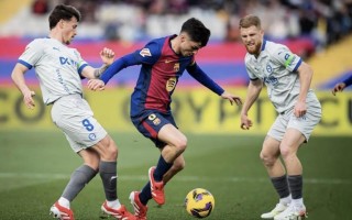 雷速官网-巴萨遇险获胜，继续追赶领先