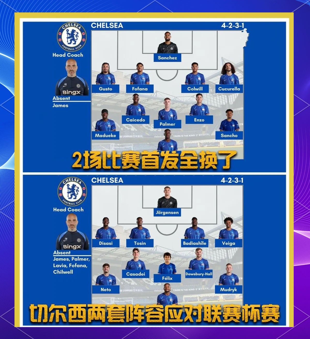 雷速官网-切尔西英雄望远，阵容齐整冲击半决赛-第1张图片-雷速官网