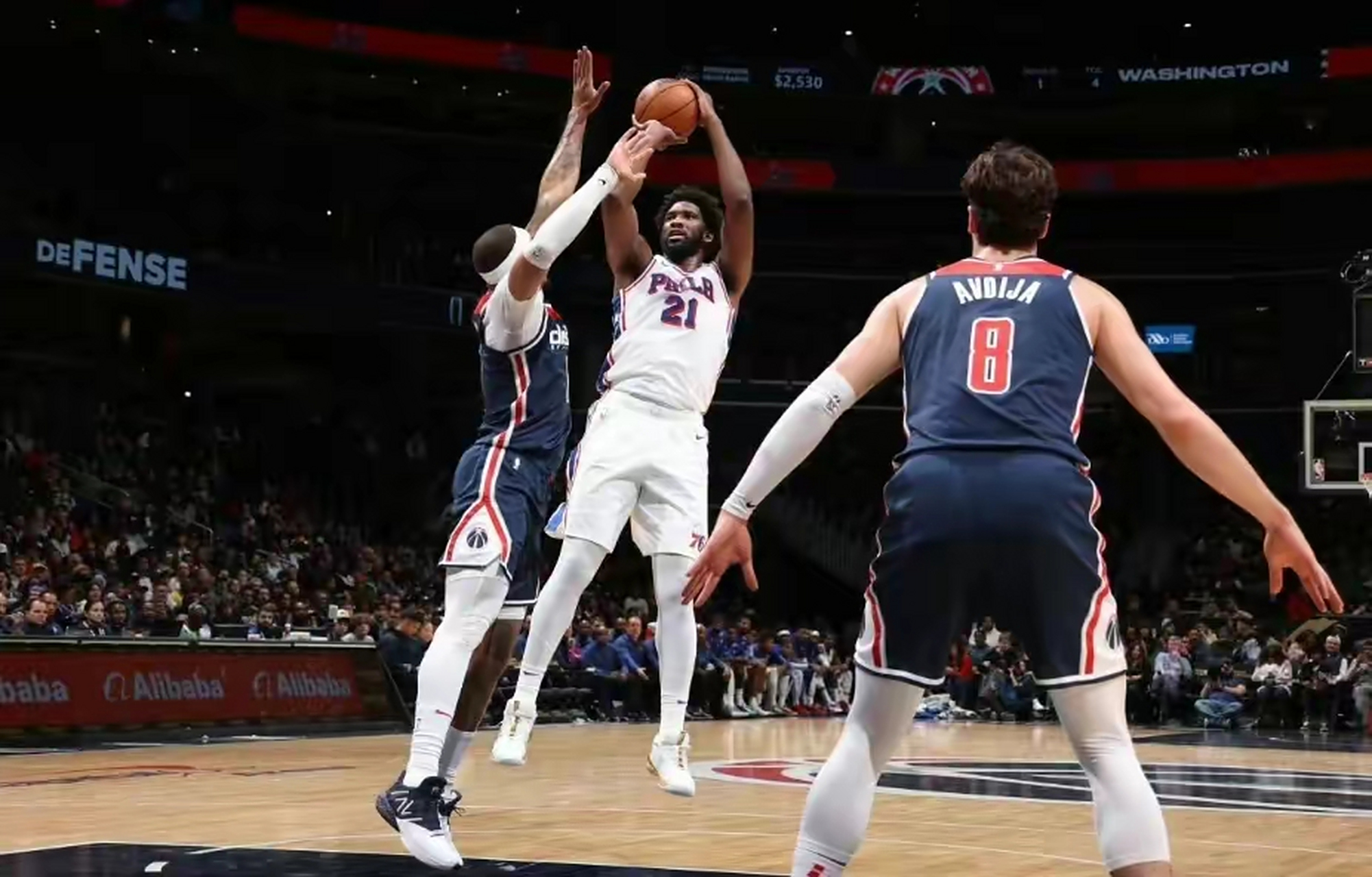 雷速官网-76人加时惜败奇才，遭遇三连败-第1张图片-雷速官网