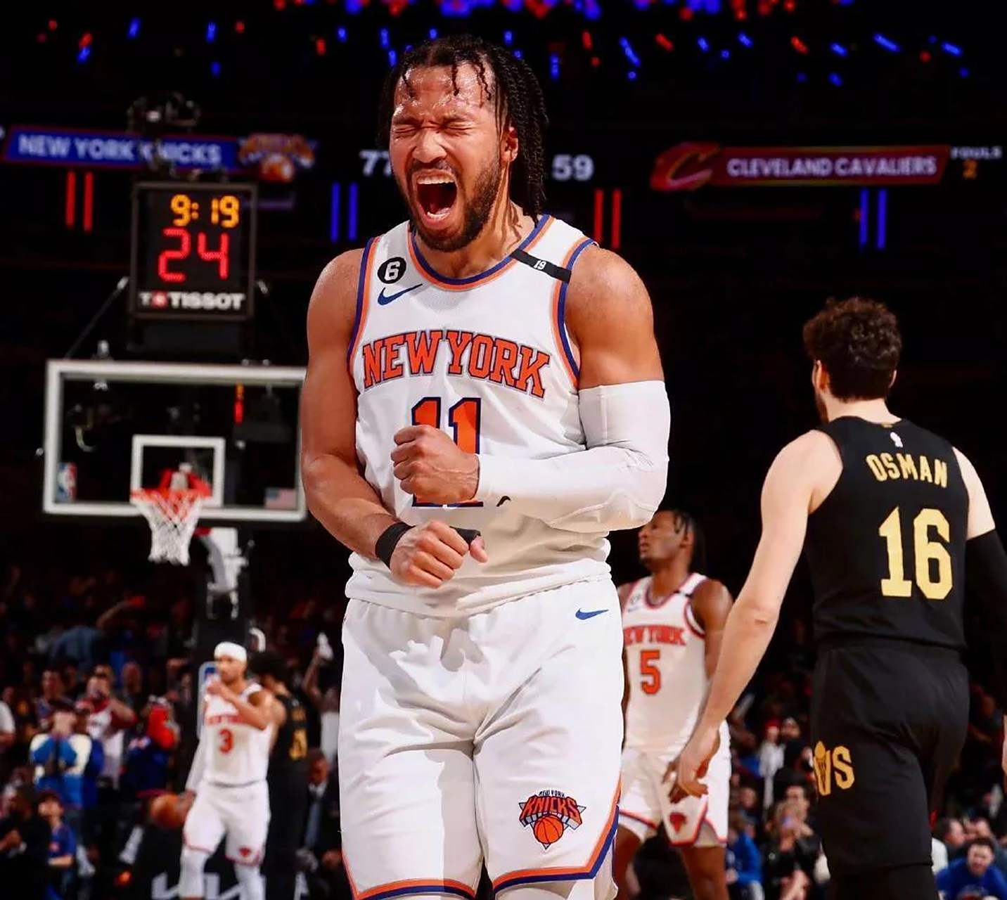 雷速官网-带队助士气，罗斯奉献生涯最佳表现带领尼克斯冲击榜首-第2张图片-雷速官网