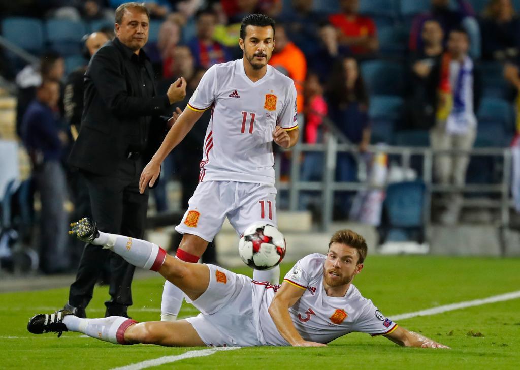 雷速官网-西班牙英格兰悬念大战，伊斯科犀利射门-第1张图片-雷速官网